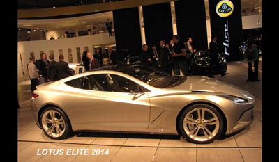 Lotus at Mondial de l'automobile 2010: Lotus Elite, Lotus Esprit, Lotus Elan, Lotus Eterne and Lotus Elise